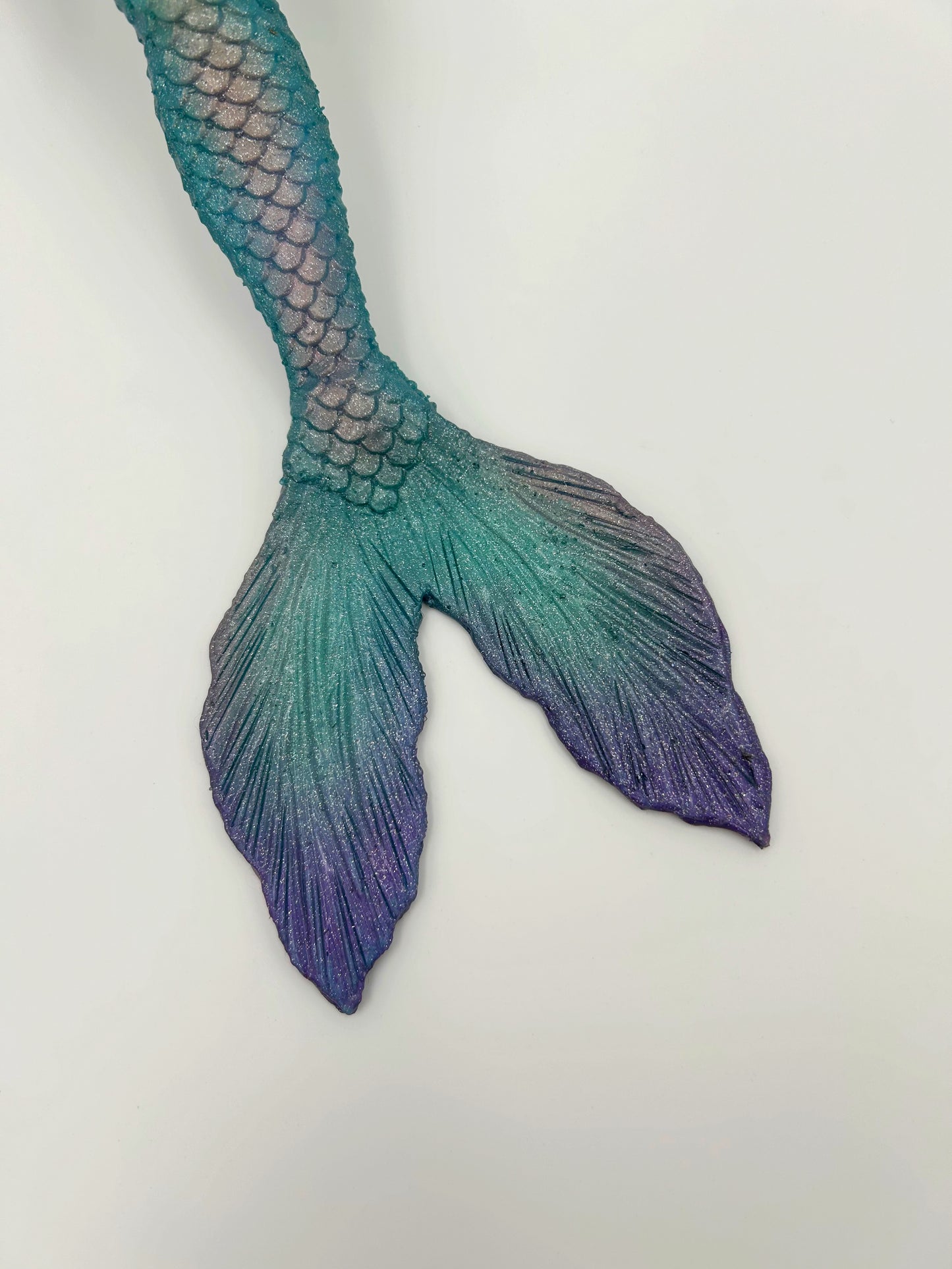 « Ariel live action » silicone mermaid tail for doll (doll not included)
