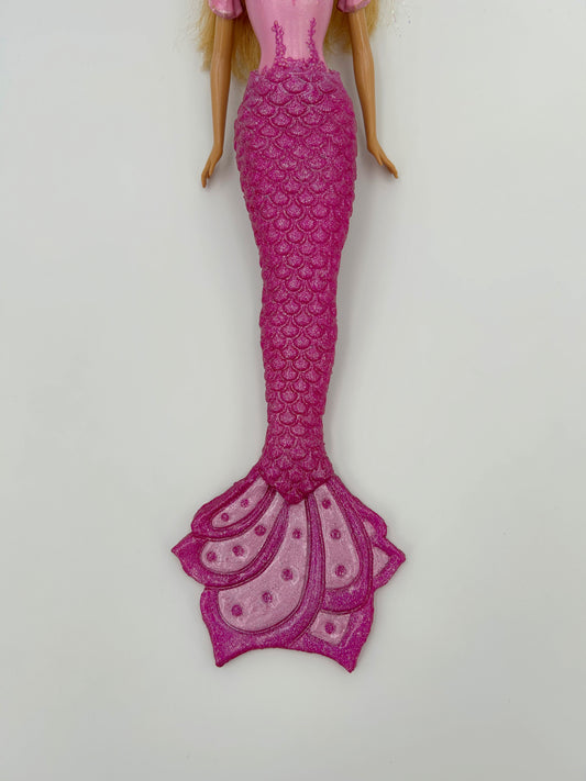 Elina Mermaidia silicone mermaid tail for doll (doll not included)