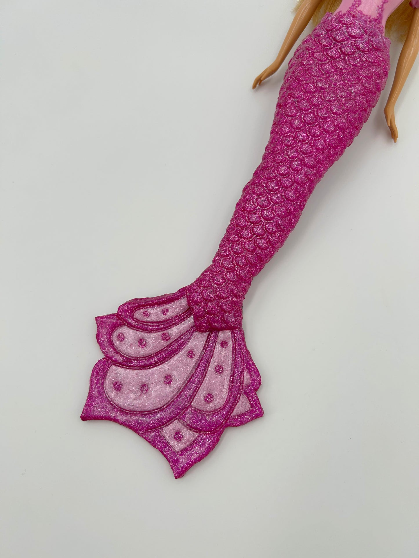 Elina Mermaidia silicone mermaid tail for doll (doll not included)