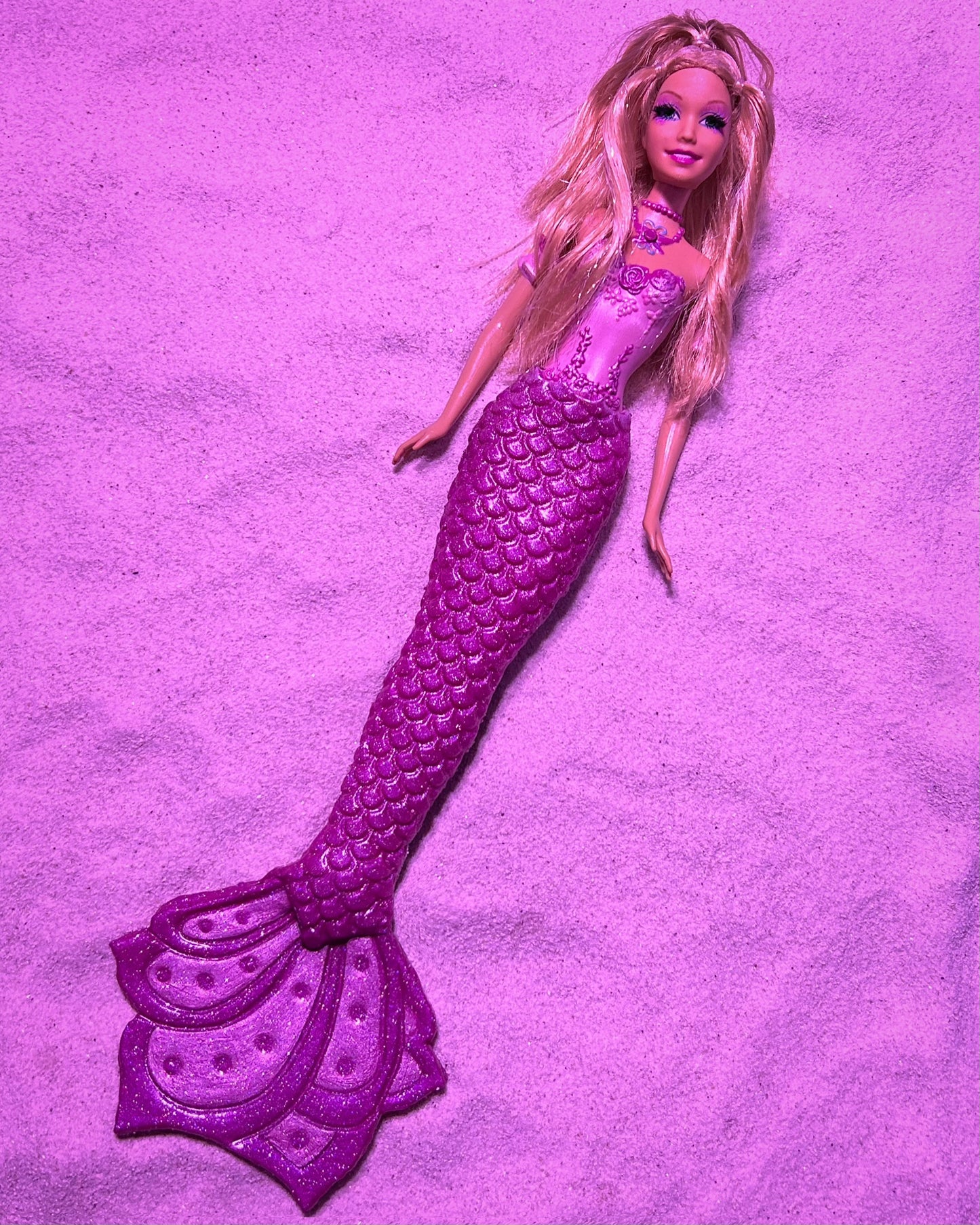 Elina Mermaidia silicone mermaid tail for doll (doll not included)